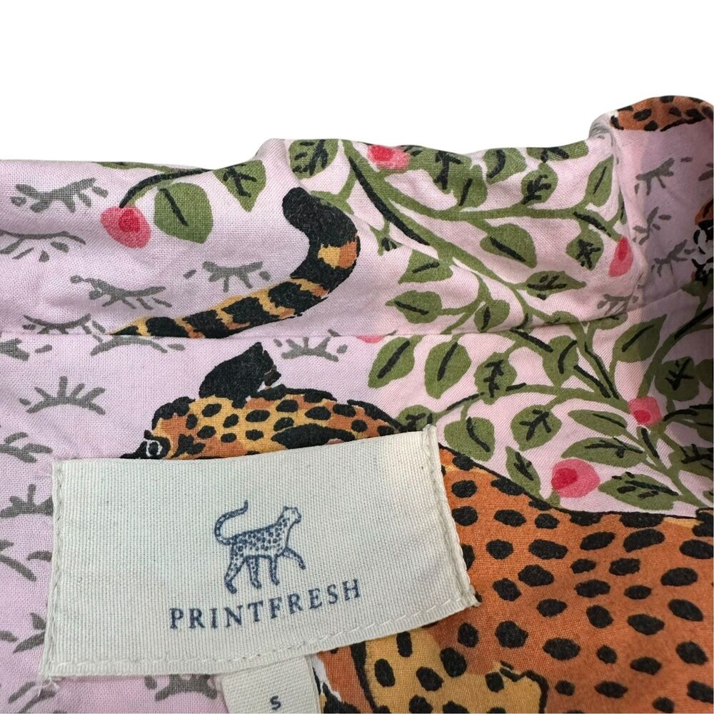 Printfresh Short PJ Set in Bagheera Blush Size S - Picture 2 of 8